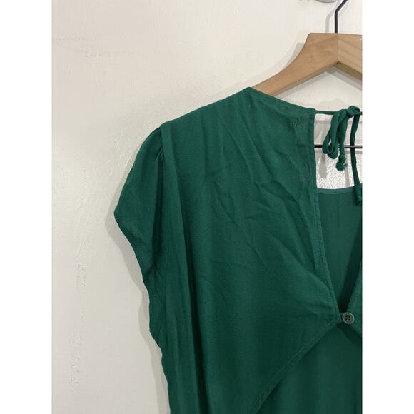 Reformation Mayer Jumpsuit 12P Petite Romper Boho Minimalist Scandi Quiet Luxury - Picture 9 of 16